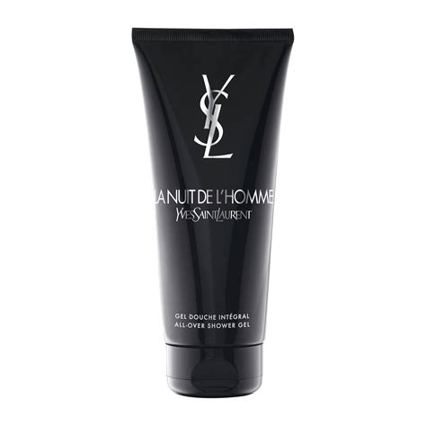 yves saint laurent la nuit de l'homme gel douche